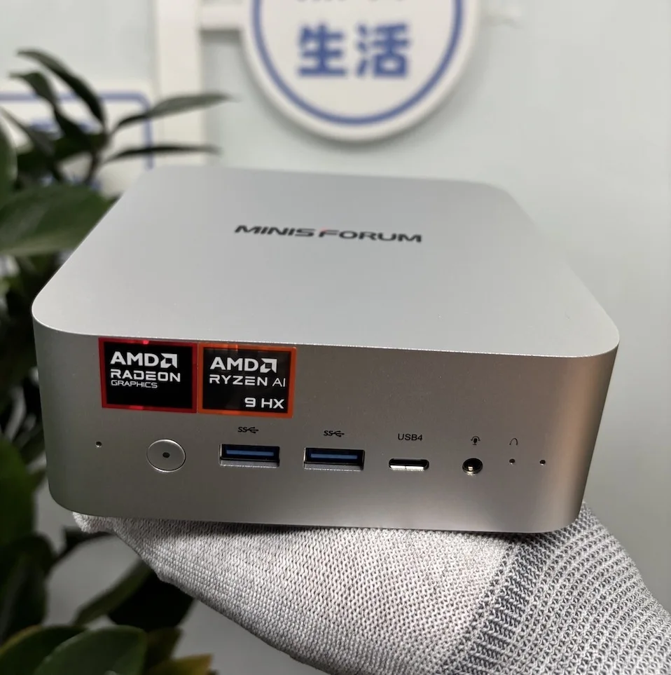 Newest MINISFORUM AI X1 255/ 370 Mini PC AMD Ryzen 7 255/ AI 9