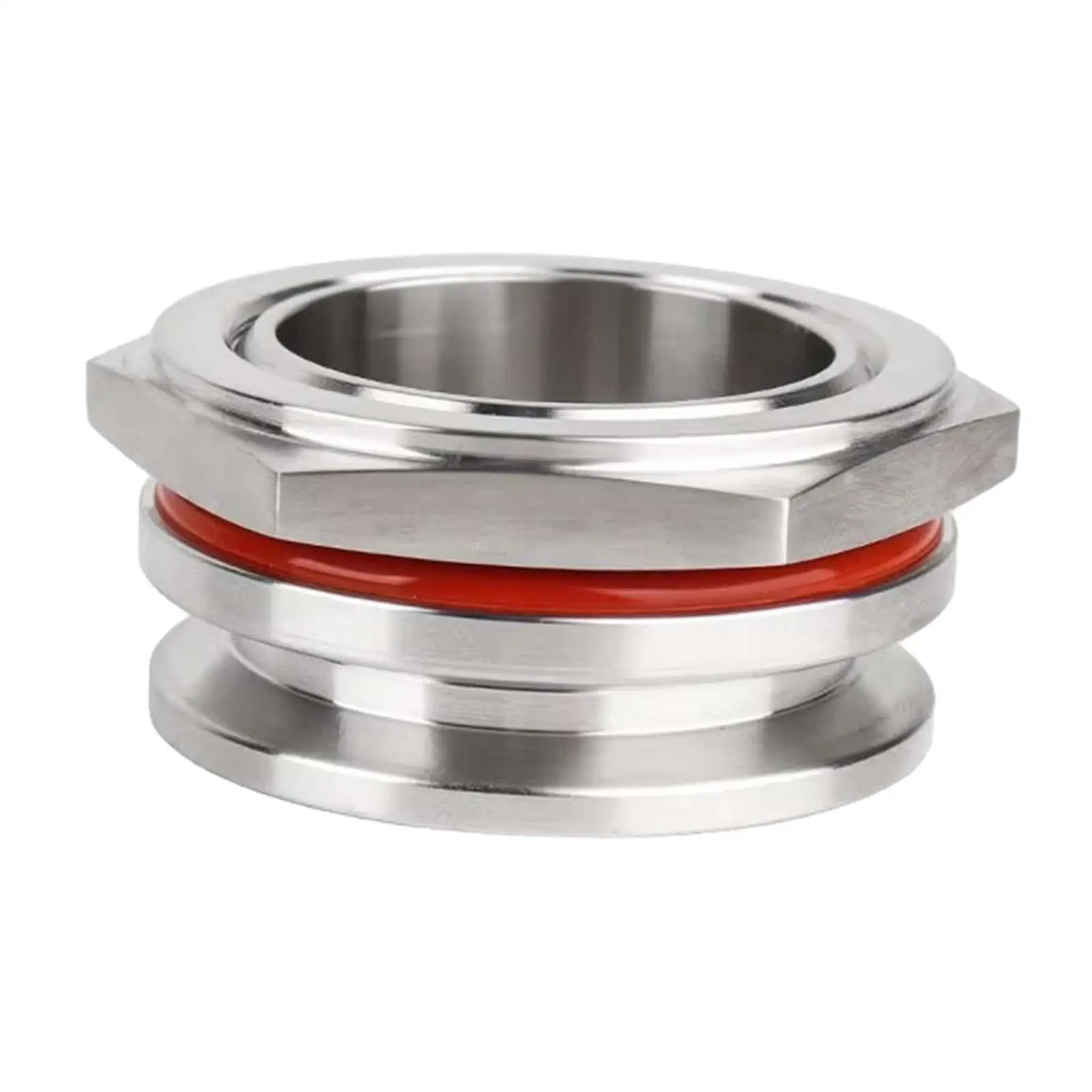 Easy Install Bulkhead Fitting 304 Stainless Steel Adapter Interface Food Grade for Water Tower and Pot