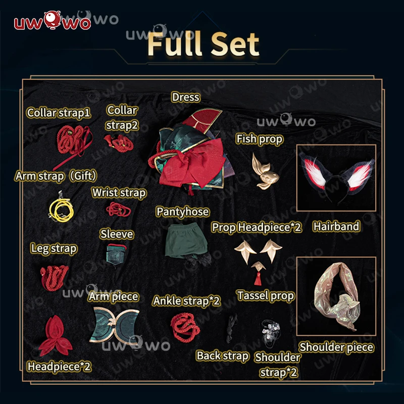 IN STOCK UWOWO Ahri Cosplay Game Ahri After Hours Mythic Variant Cosplay Costume Halloween Costume Christmas Costume - view 5