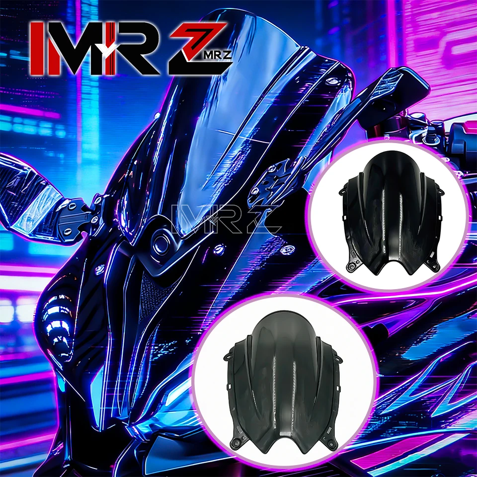 

Ветровое стекло для мотоциклов QJMOTOR SRK800RR SRK 800 RR 800RR SRK 800 600RS SRK600RS, двойное, для гоночных и спортивных мотоциклов