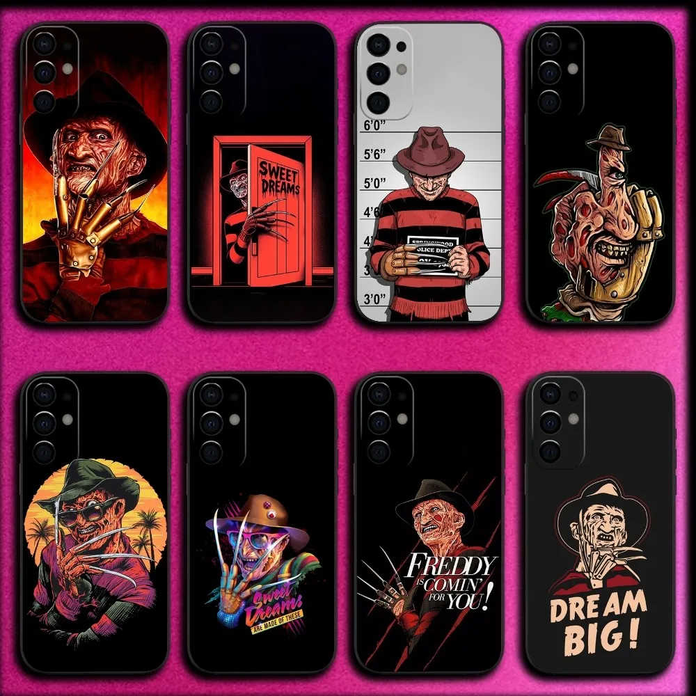 Film K-Krueger F-Freddy Horror Phone Case For Samsung S25,S24,S21,S22,S23,S30,Ultra,S20,Plus,Fe,Lite,Note,10,9,5G Soft Cover