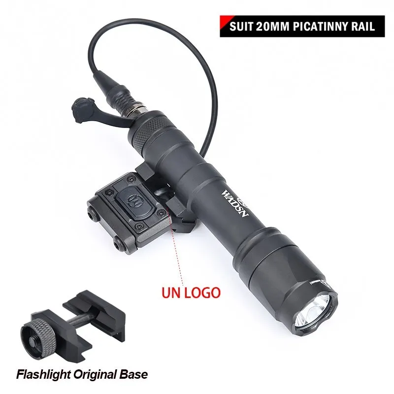 Imagem -04 - Wadsn sf Surefir Lanterna Tática Airsoft Arma Scout Light Acessórios Botão Modelo Interruptor de Pressão M600 M300 M600c M300a