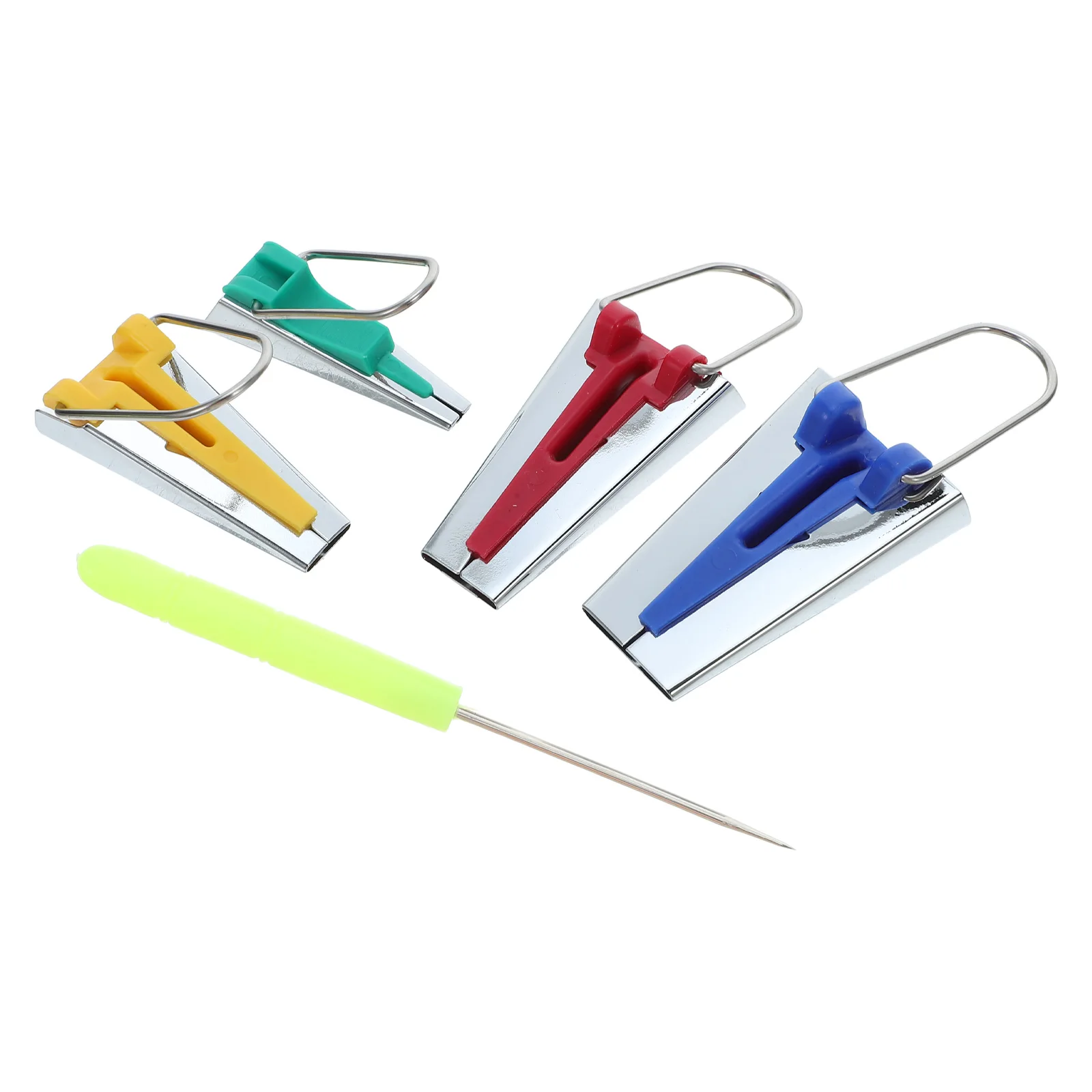 

1Set Bias Tape Maker Tool Kit Easy Folding Sewing Edge Roller 6mm 12mm 18mm 25mm Fabric Binding Tool for Quilting Hemming
