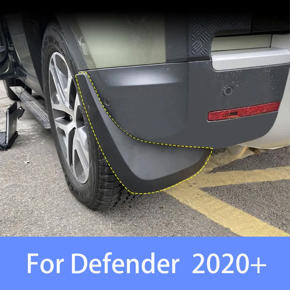

For Land Rover Defender 90 110 external mudguard modification accessories 20-25 non-destructive installation for front and rear