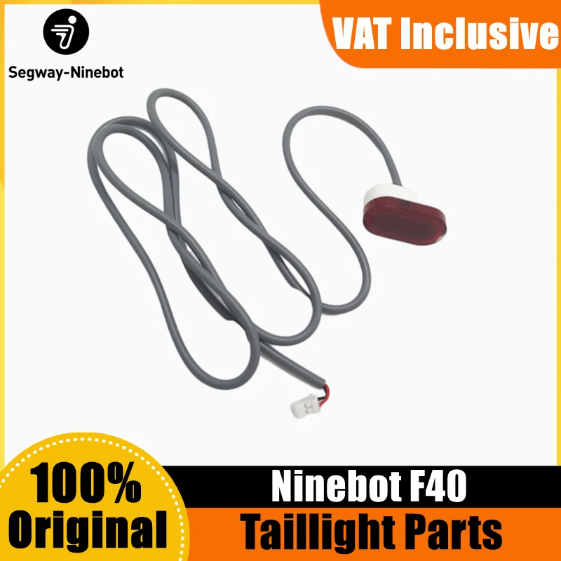 Original Ninebot KickScooter Durable Taillight Parts for Ninebot F40 Foldable Smart Electric Scooter Accessories Replacement