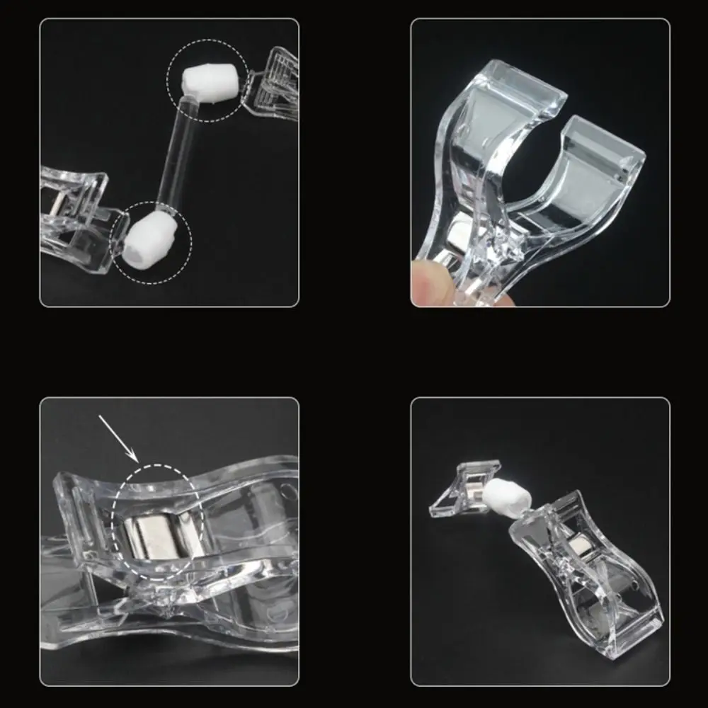 Creative Adjustable Photo Clip Holder Multi-size Transparent Desktop Message Holder Product Label Rack School Office