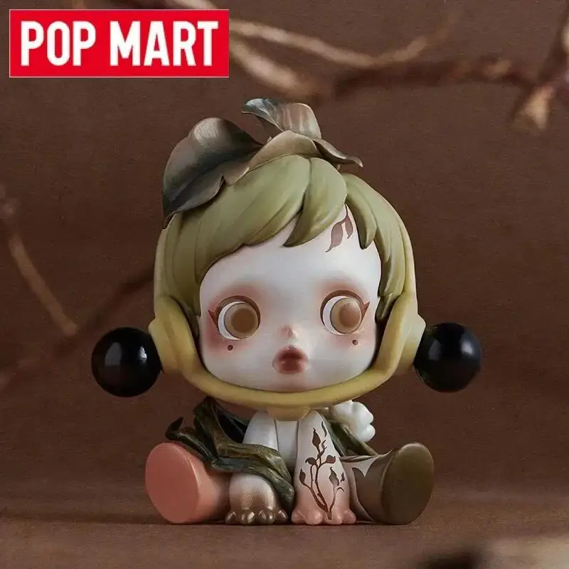 POP MART Skullpanda Seria Ink Plum Blossom Figurki Niespodzianki Blind Box Zabawki Lalki Torebka Niespodzianka Mystery Box Mistery Caixa Śliczne Figurki Akcji Anime