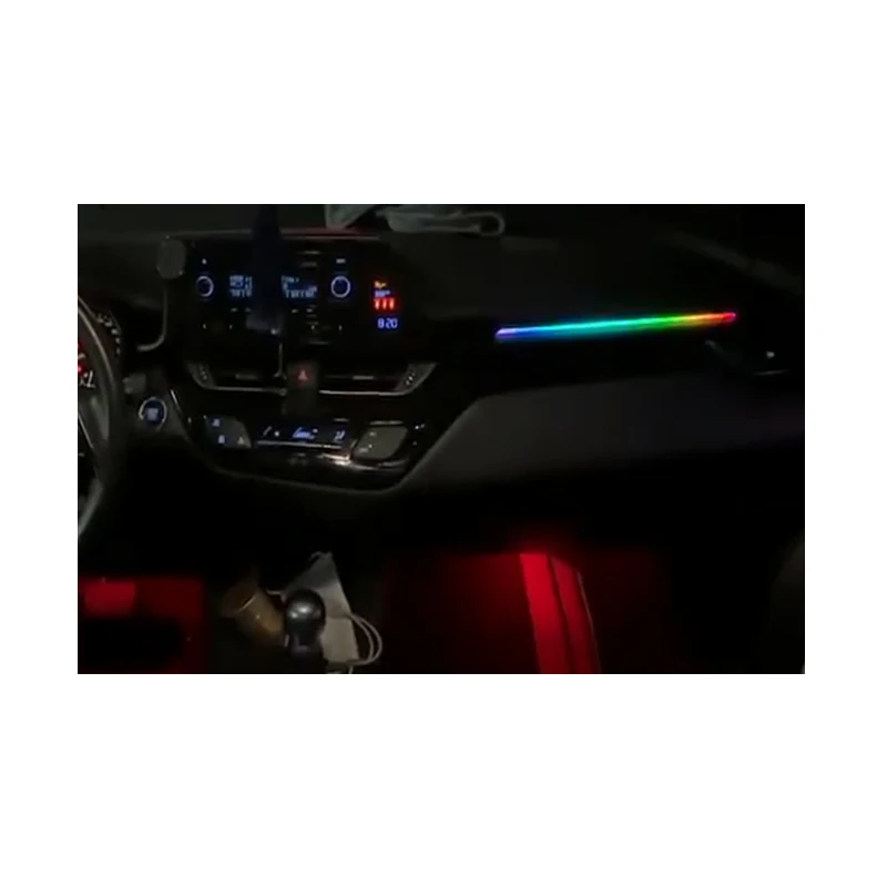 Ouchuangbo LED Omgevingslicht Voor C-HR CHR IZOA 2018-2024 milieu Backlight Interne milieu verlichting Lamp Kit - afbeelding 2