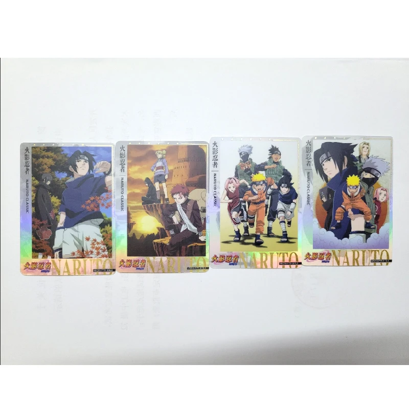 Kayou NARUTO PTR 1 ~ 1 serie Haruno Sakura Hyuga Hinata Hatake Kakashi juego de juguetes de regalo de cumpleaños de Navidad Tarjeta de colección rara