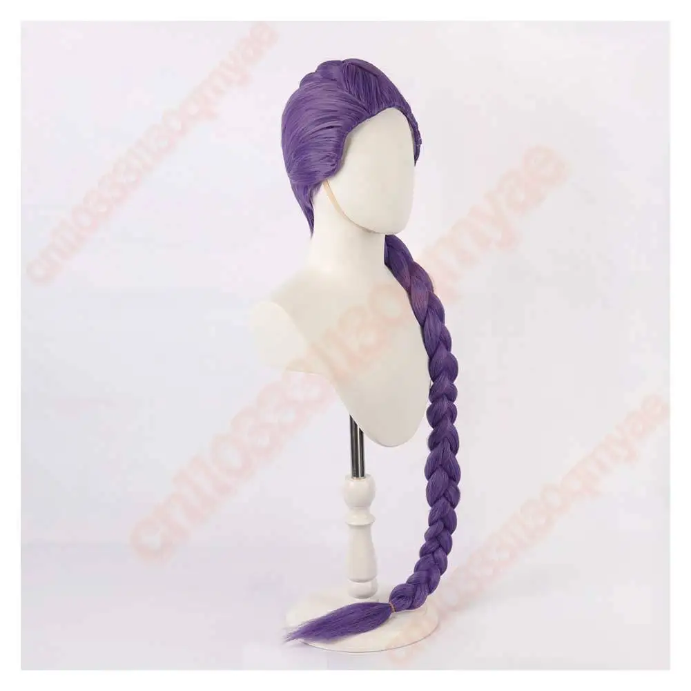 Rumi 2025 Peluca de Cosplay estilo Demon Hunter KPop de dibujos animados para mujer, accesorio para el cabello de fantasía, disfraz para adulto, juego de rol