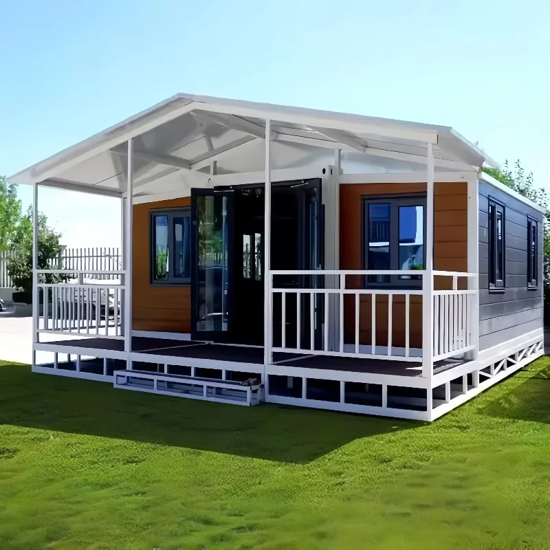 30FT Movable Modular Cabin Portable Movable Expandable Home Folding Prefab Container House Made of Sandwich Panel