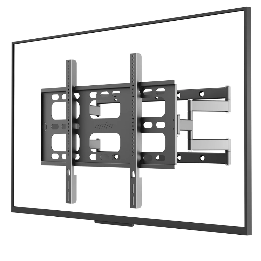 

Полнофункциональный поворотный настенный кронштейн для телевизоров LED/LCD с диагональю 55-100 дюймов, с двумя шарнирными кронштейнами