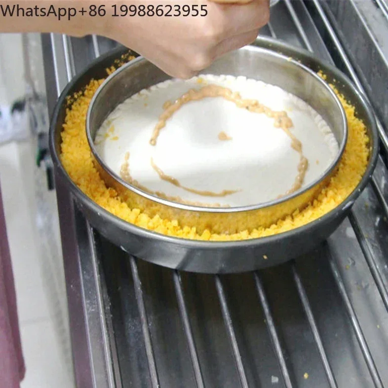 Round Stainless Steel Cake Molds Mousse Cake Tart Circle Mold Pizza Dessert DIY Decor Mould Tart Ring Kitchen Baking Tool