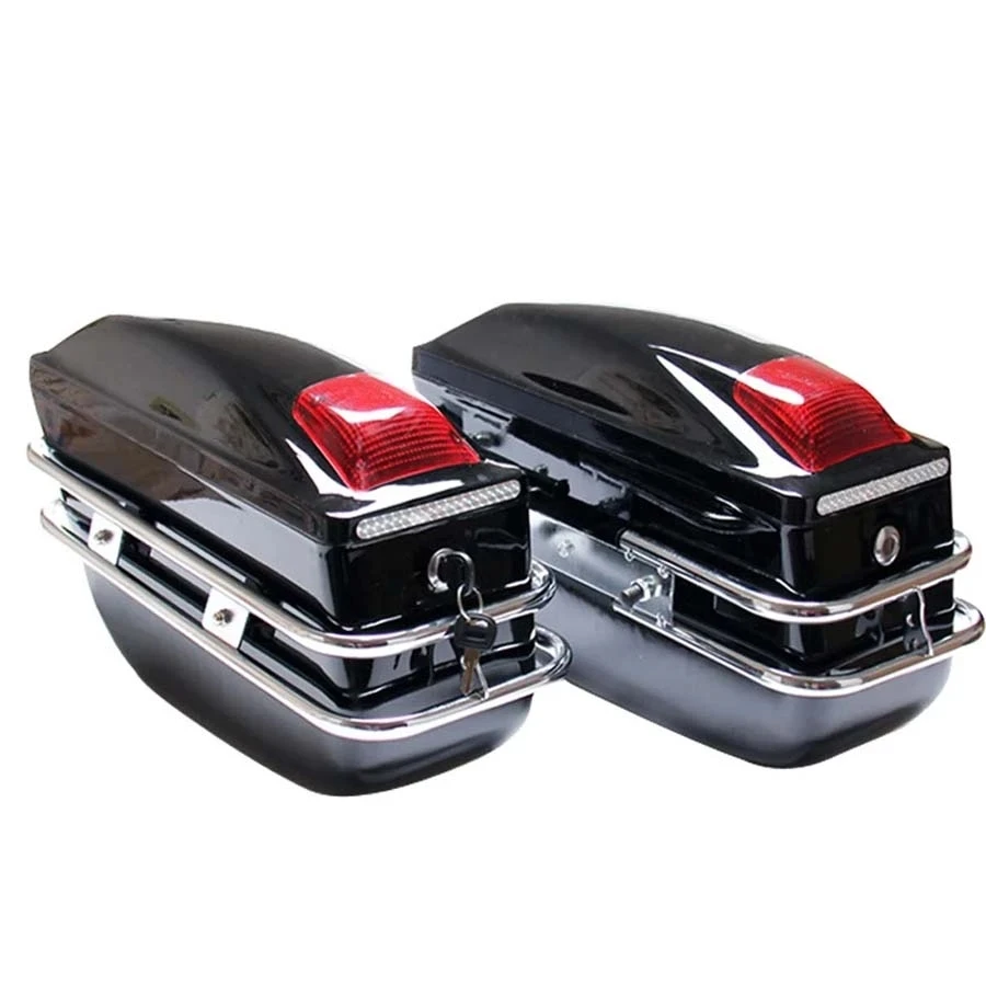 

24L Motorcycle Side Boxs Luggage Tank Tail Tool Bag Motorcycle Universal Modified Side Box For Kawasaki/Honda/Yamaha/Suzuki