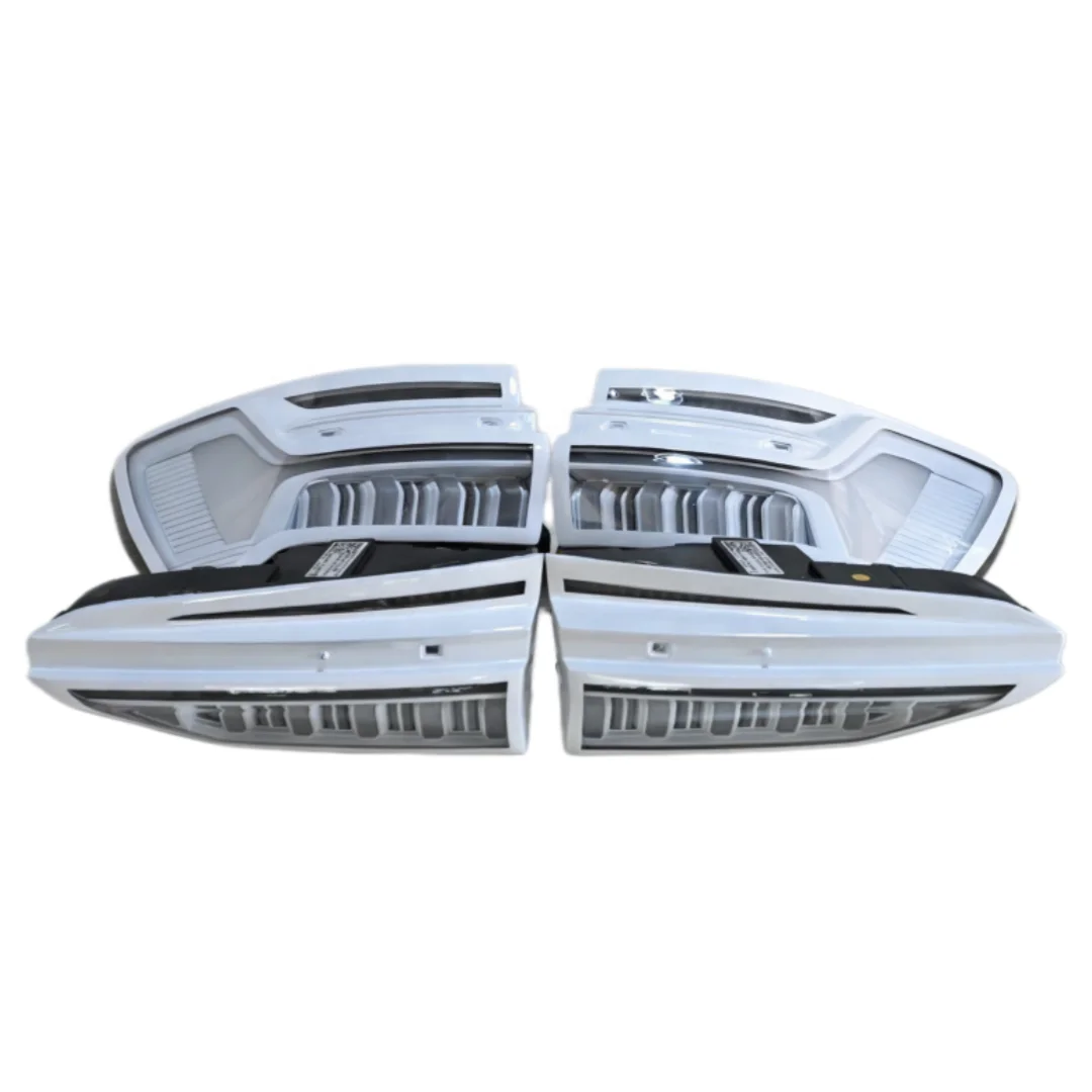 For Audi A6 S6 C8 2019-2025 Clear White Taillight Custom LED OEM Core Hand-Made White Warrior Style Taillights