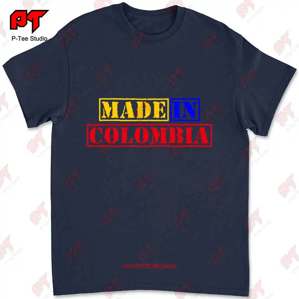 Made In Barranquilla Colombia Country T-shirt 6DW8