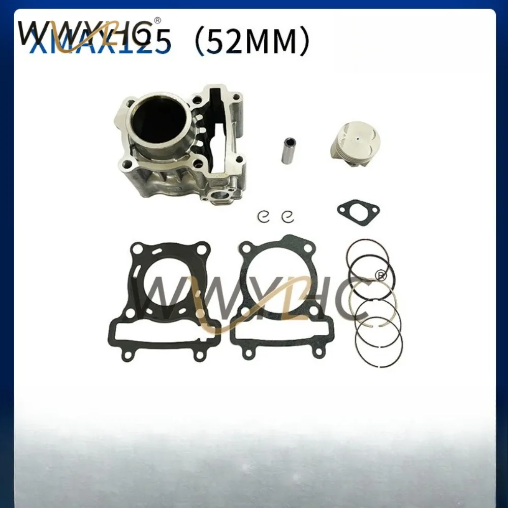 Scooter Motorcycle Engine Parts for 125 Cylinder 52mm Piston Cylinder Kit