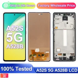 TFT A52S 5G Screen, For Samsung Galaxy A52s 5G LCD Display A528B A528N Touch Screen Replacement Digitizer For Samsung A52S LCD