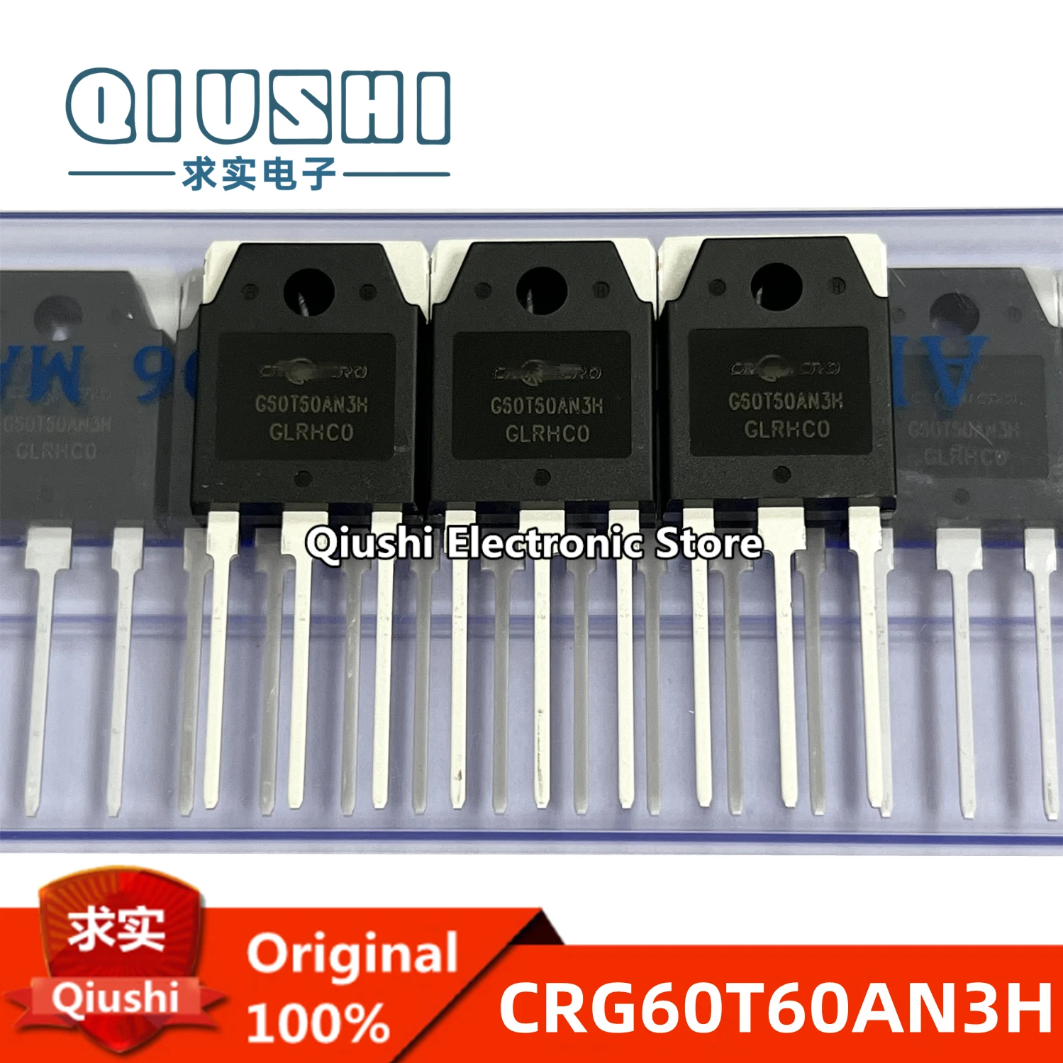 

10PCS-50PCS New Original G60T60AN3H CRG60T60AN3H TO-3P IGBT 60A 600V