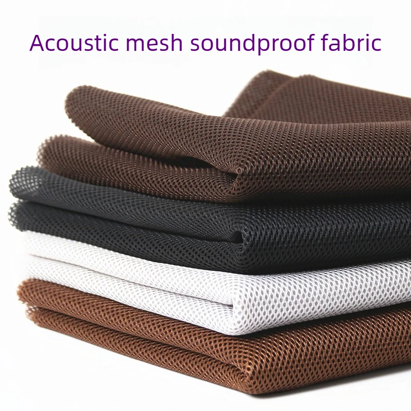 VYOPBC 2PCS Sandwich Speaker Grille Cloth Sound Permeable Breathable Mesh Fabric