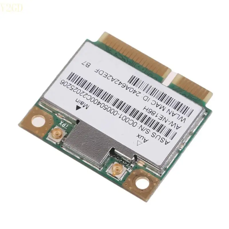Y2GD беспроводная карта адаптера для AzureWave AW-NE186H AW-NE195H Half Mini PCIe WiFi Card