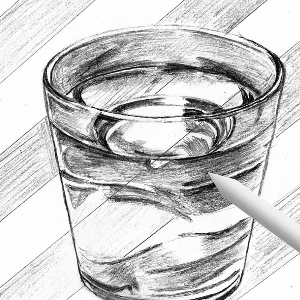 

15 Pcs Stumps Tortillions Set Compressed Paper Sketch Tool Art Drawing Student Blending Pencil Pastels Charcoal