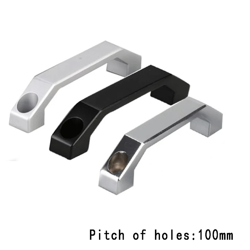 Handle Aluminum Alloy Kitchen Cabinet Drawer Door Pull Handle Power Distribution Box Cabinet Welded U-Shaped Wardrobe Handle