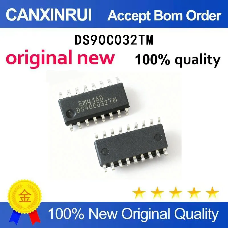 (5-100 Pieces) Brand new original DS90C032TM DS90C032 SOP-16 spot chip IC