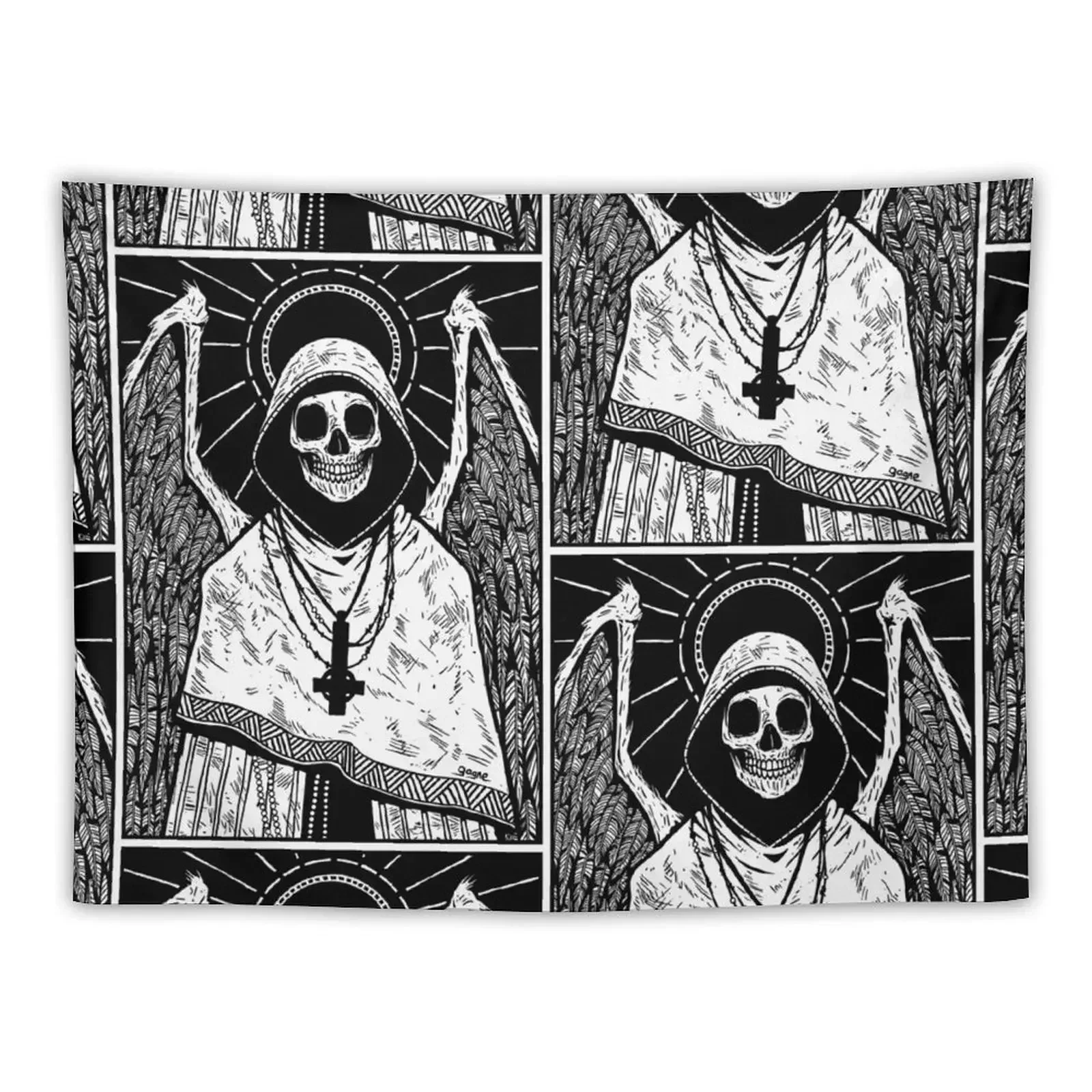 

Angel of Death Tapestry Christmas Decoration Decorative Wall Mural Decor For Bedroom Tapestry