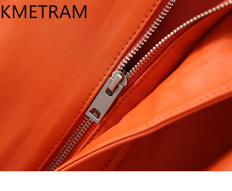 100% strato superiore giacche di pelle di pecora donna casual giacca corta in vera pelle 2025 nuovo in capispalla autunno abbigliamento donna arrivoات