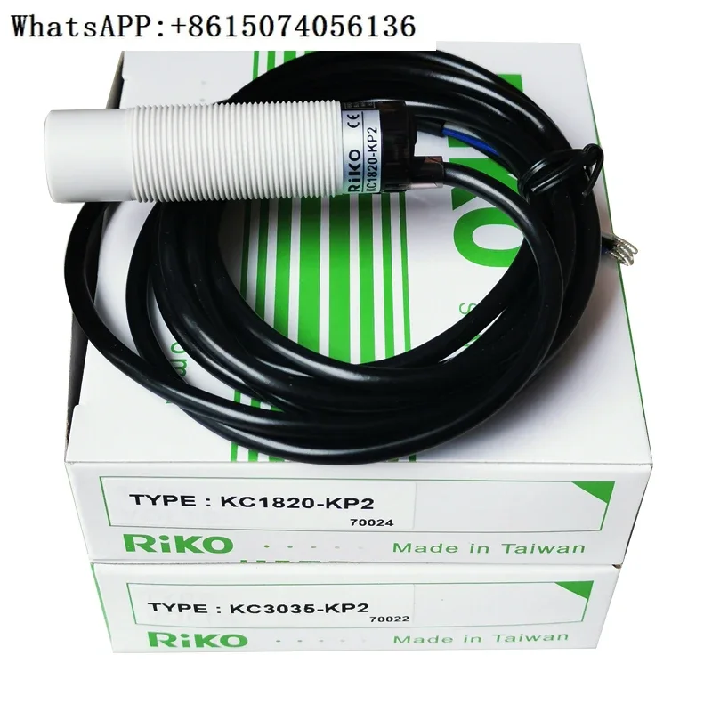 RIKO Taiwan Lico KC1820-KP2/KC3035-KP2 Capacitive M18/M30 Proximity Switch Sensor