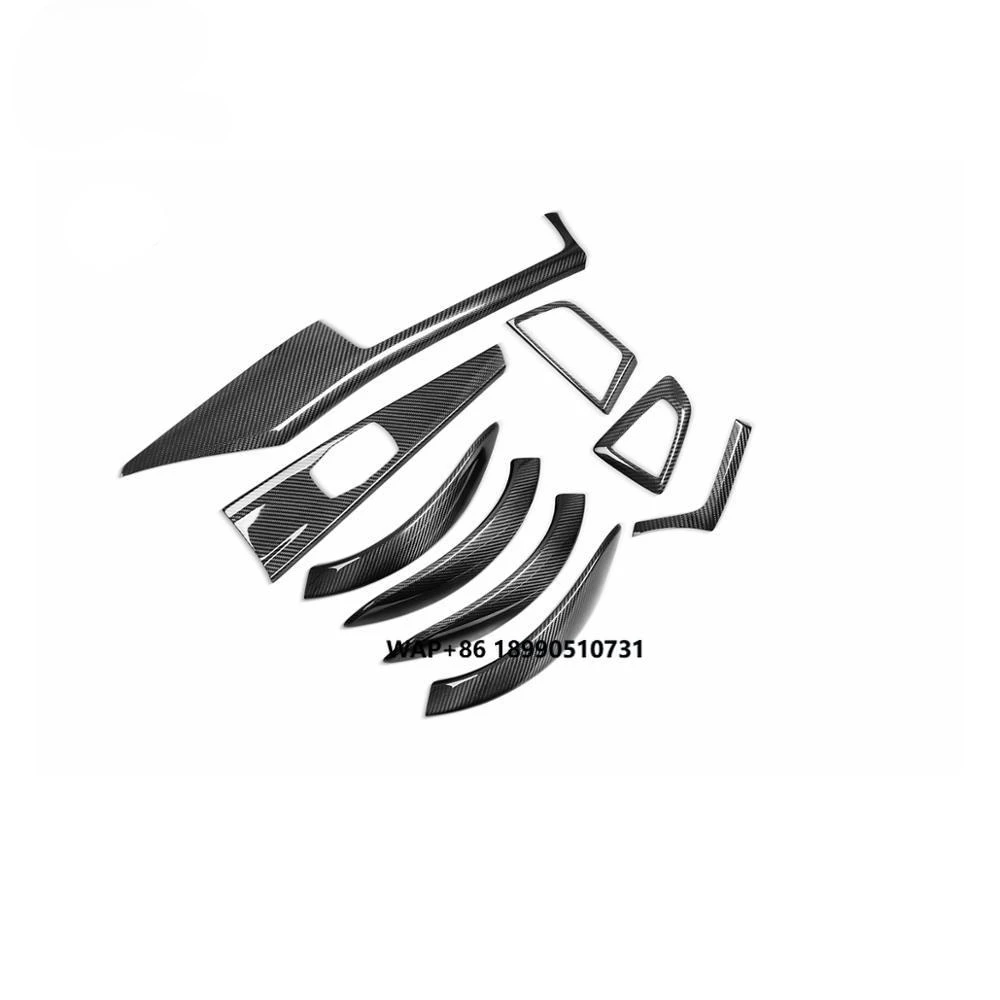 

KM for Carbon Fiber Car Interior Parts Car Interior Trim Dashboard Trim for F30 F35 2013-2016 High-version