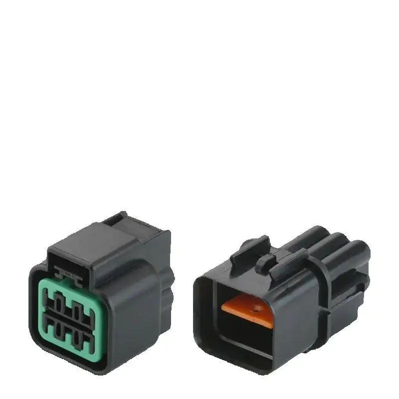 Automobile waterproof connector dj70610y-2.2-21 ABS oxygen sensor fog lamp plug harness terminal 6p PB625-06027 PB621-06020