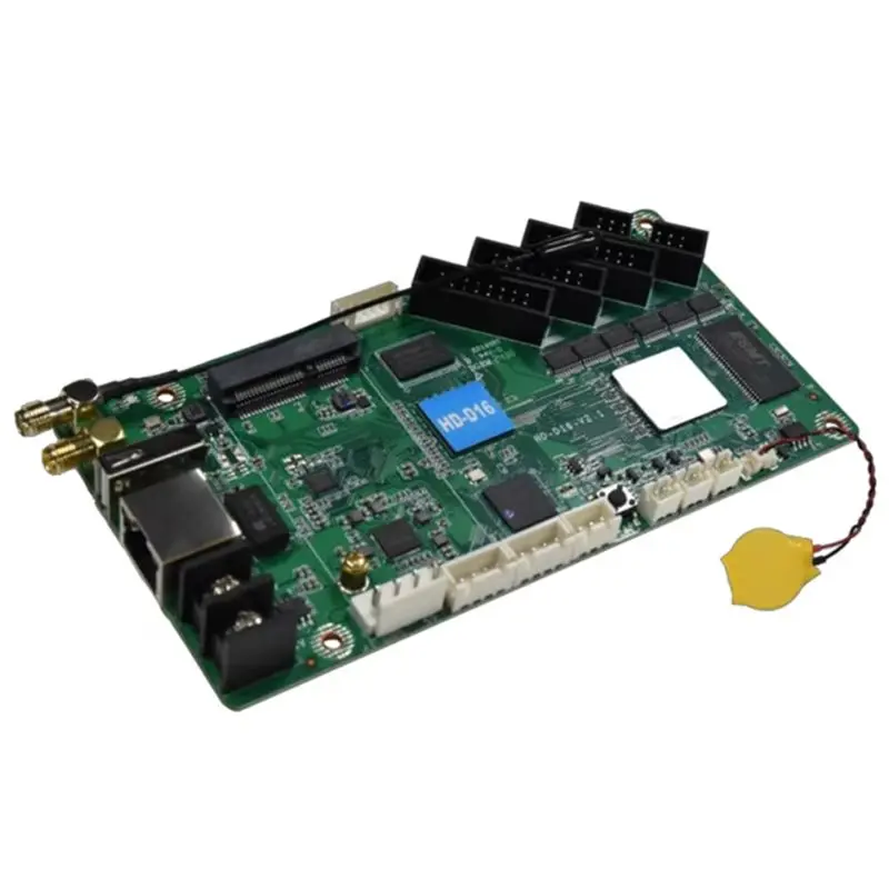 A37T-HD-D16 Wi-Fi Asynchronous Full Color Banner Screen Controller Card For Led For Taxi Car And Mobile App Control