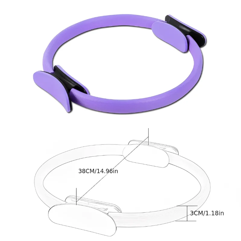 Pilates Circle Yoga Resistance Ring Magic Fitness Equipment Sports