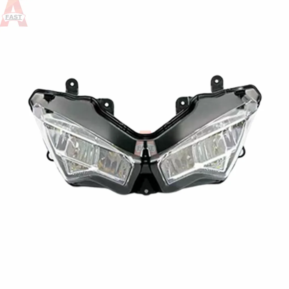 Motorcycle Front Headlight Assembly For Kawasaki Ninja 400 650 2018 2019 2020 2021 2023 ZX6R ZX-6 636 ZX250 LED Head Light Lamp