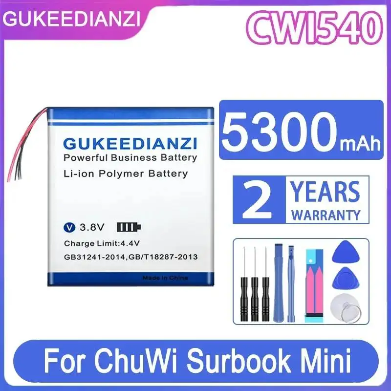 

5300mAh Lightweight High Capacity For Chuwi Surbook Mini & CWI540 Tablet PC NV30140146-2S NV301401462S Tablet Battery