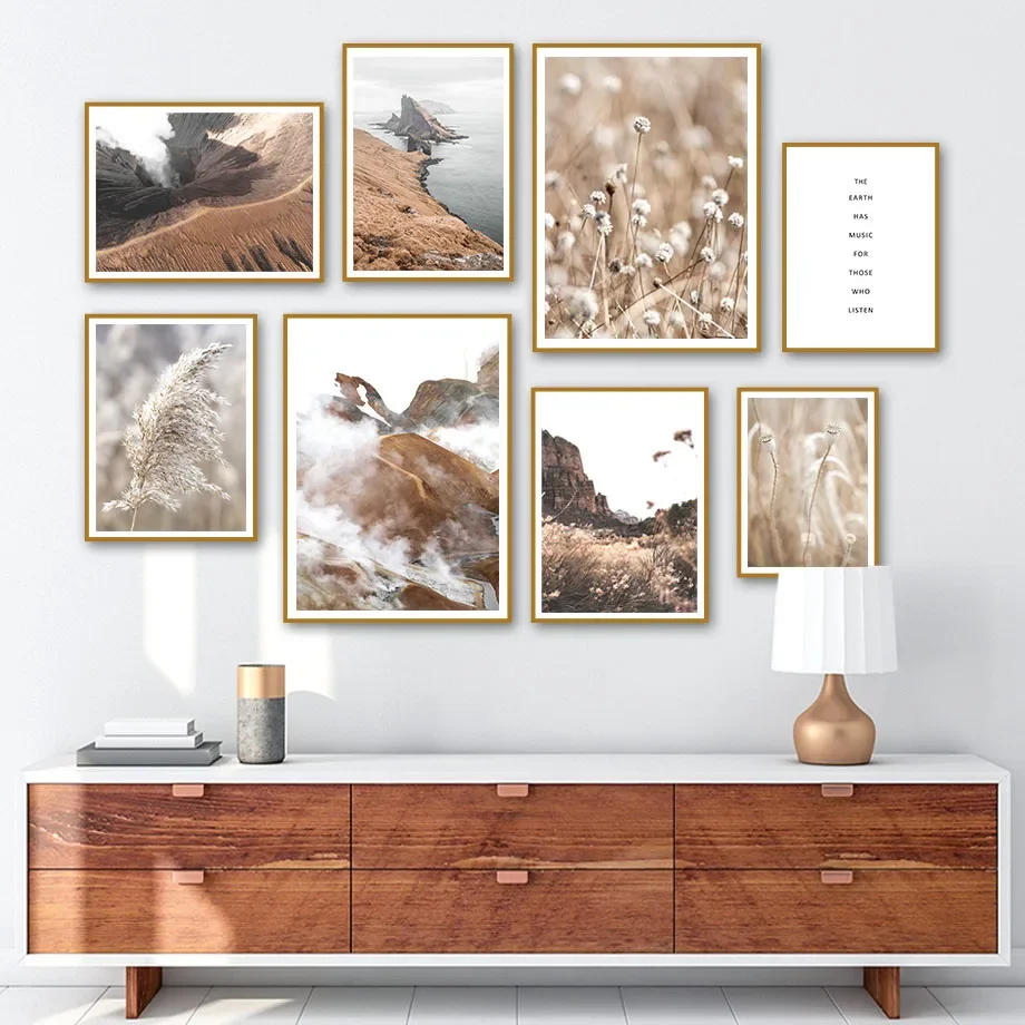 

Zion National Park Islands Mountain Reed Wall Art Canvas Painting Nordic Posters And Prints Wall Pictures For Living Room Decor