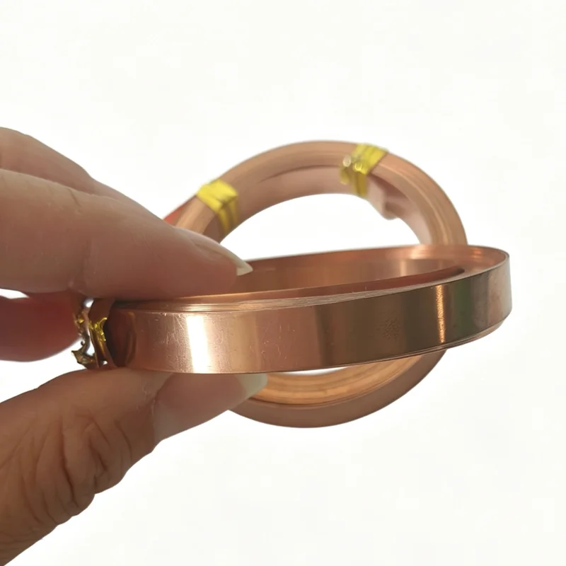 

0.25x8mm Copper Strip Jewelry Wire, Copper Craft Wire Copper Beading Wire for Jewelry Making Supplies and Crafting