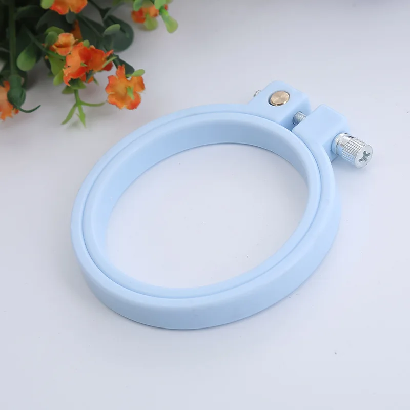DIY ABS Plastic Embroidery Hoops Round Cross Stitch Loop Cross Stitch Ring Stretch Tool Needlecraft Household Sewing Tools view 6