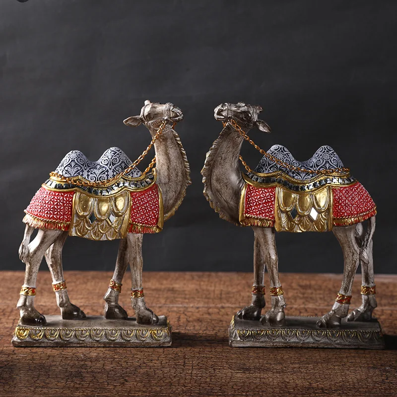 

Desert Camel Animal Resin Decoration Model Office Decoration Living Room Decoration Home Decoration Resin Crafts