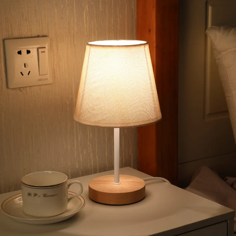 USB Plug Table Lamps Night Light Holiday Gift Bar Hotel Restaurant Decor Nordic Lampad Gift