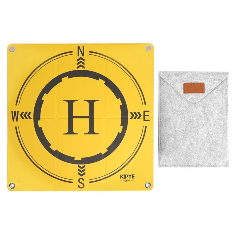 KIPYE Drone Landing Pad Universal Waterproof Weighted Portable Fast-Foldable Helipad Launch for DJI mini3 pro/air2  Accessories