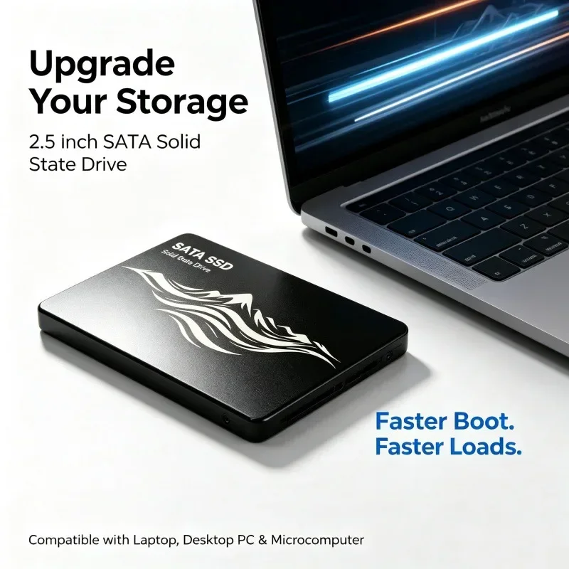 Original SATA3 2.5 Hard Drive SSD SATA SSD 500GB 1TB 2TB 4TB Solid State Disk for Laptop Desktop PC view 4