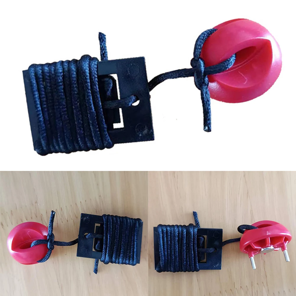 Fitness Equipment 1 Meter Rope Length Replacement Key Plastic Key 1 Meter Rope Length 20mm Post Distance Clipped Design