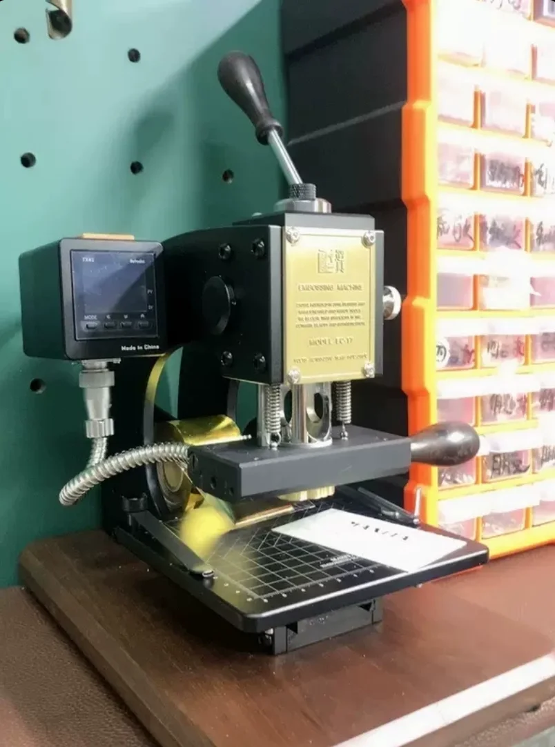 EC-17 MINI  RCIDOS Hand Stamping Machine,EC17 leather Bronzing Machine,Hot foil Stamping Machine,Leather Embossor 1set