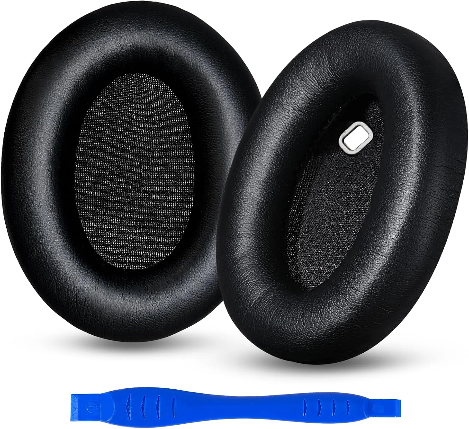 Ersatz-Ohrpolster für Sony WH-1000XM4, Vegane Lederpolster Geräuschisolierende Schaumstoffbezüge, Einfach zu Installierende Kopfhörer-Zubehörteile