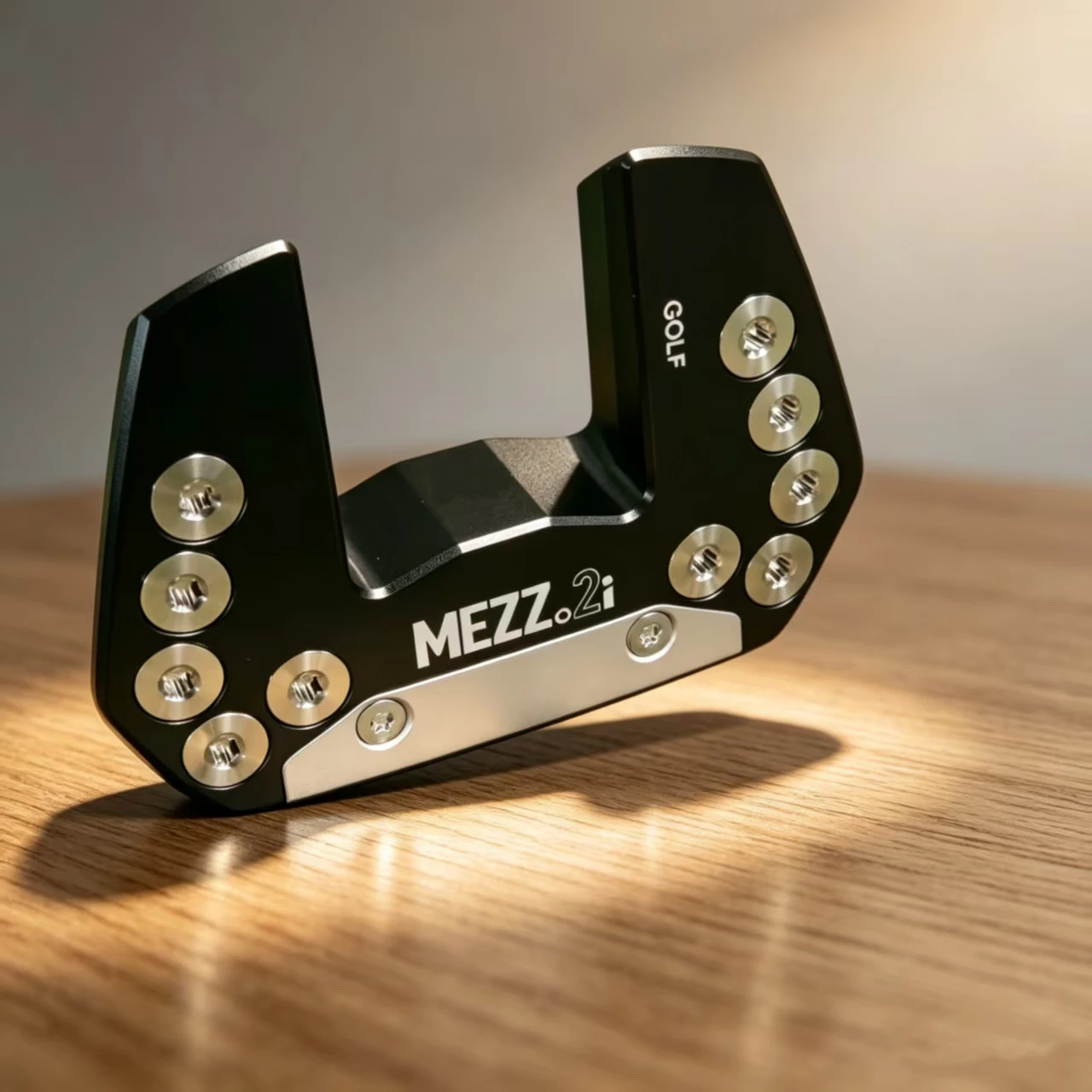 2026 New Model Extra-Large Mallet-Shaped Putter Mezz.2.I, with Accra Carbon Shaft/Steel Shaft, Press-Fit Pistol Grip, and Includes Club Head Cover
