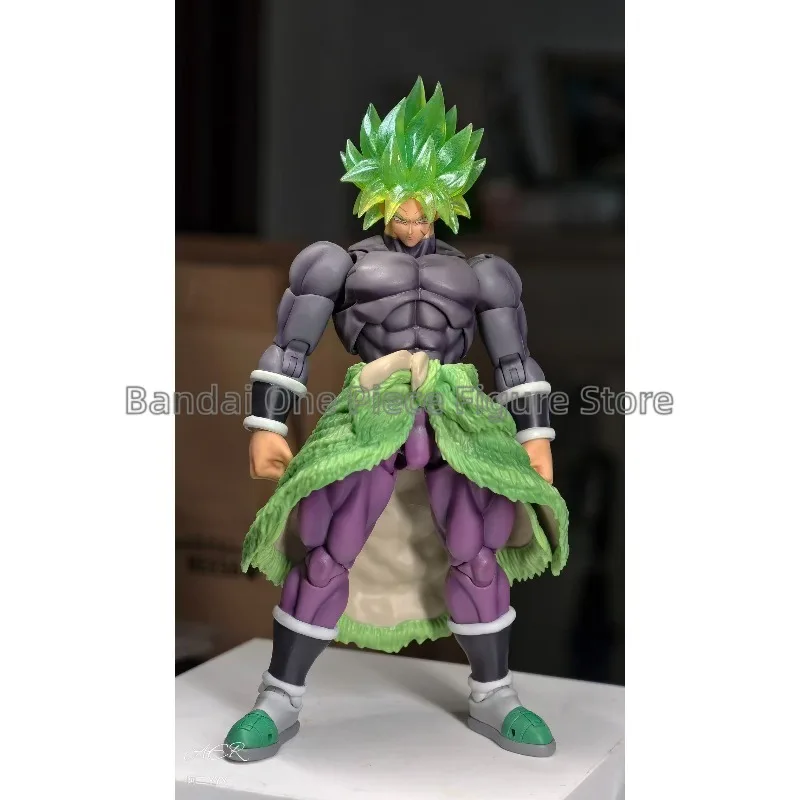 Full‑Power , Controlled Full‑Power Broly Replacement Head Sculpt Dragon Ball Super SHF Anime Action Figure In Stock