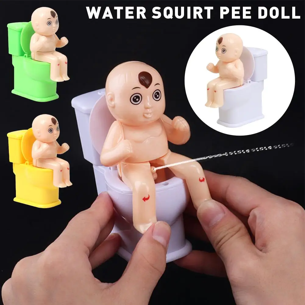 Funny Toilet Squirting Toy, Interactive Prank Toy To Stress Relieve N1x5